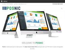 Tablet Screenshot of posnic.com